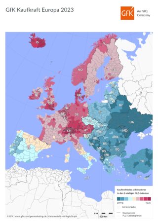 GfK Kaufkraft Europa 2023