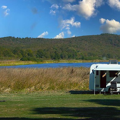 camping am see