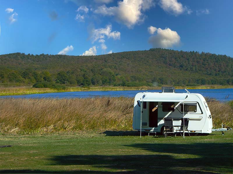 camping am see