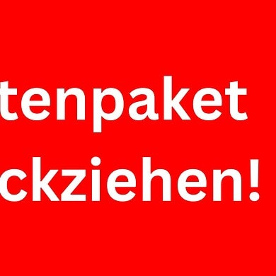 rentenpaket zurückziehen!