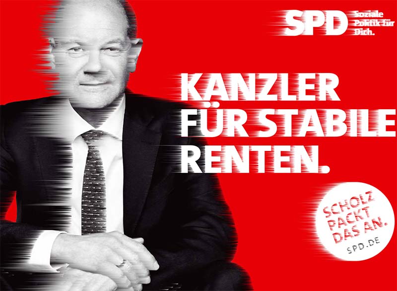 Scholz für stabile Renten