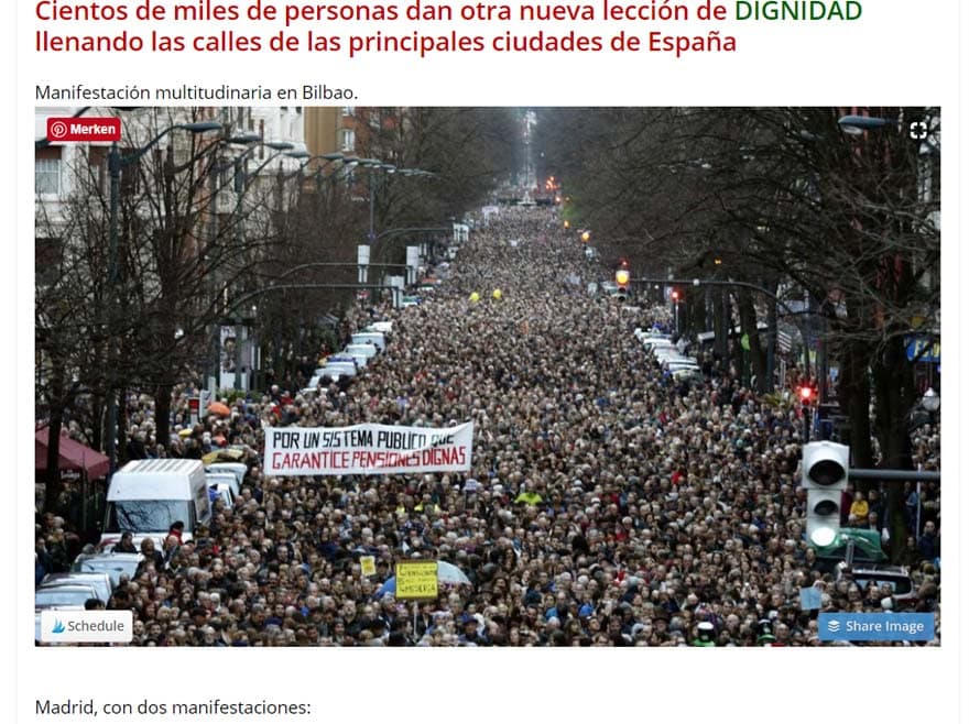 Spaniens Rentner revoltieren